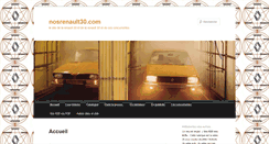 Desktop Screenshot of nosrenault30.com